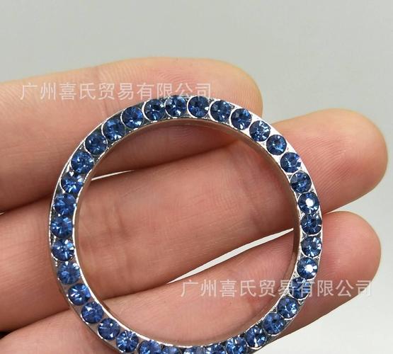工厂 汽车钥匙一键启动装饰圈 镶钻启动按钮圈 汽车用品启动环